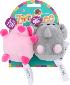 32023 Mini Elephant & Pig Dog Toy (2 Pack)