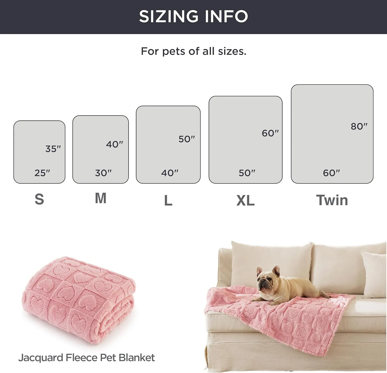 Bedsure Dog Blanket for Medium Dogs Washable - Fluffy Fuzzy Puppy Cat Blanket with Premium 300GSM Coral Fleece Soft for Pet Kitten Doggy, Pink, 30x40IN