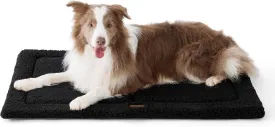 Bedsure Washable Dog Crate Bed for Large Dogs, Reversible Foam Floor Pet Mat, Versatile Lightweight Pet Crate Pad for Cages