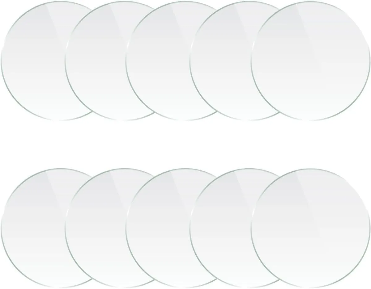 Double Sided 3m Adhesive Sticky Pads - 7 cm - 10 Pack - Strong Adhesive for Suction Cup Cat Toys - Compatible with Interactive Bird Simulation Toys - Suction Cup Sticky Pad Replacement