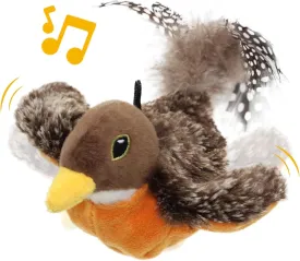 Flapping Bird Cat Toy, Motion Activated with Catnip, 3 Modes & USB Rechargeable, Machine Washable Interactive Toy for Indoor Cats