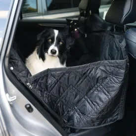 Formosa Covers PAWPALS Dog Car Seat Cover Hammock for Pets Water Repellent Mesh Window Nonslip Durable Anti-Scratch Pet Back Seat Covers for Cars Trucks and SUVs