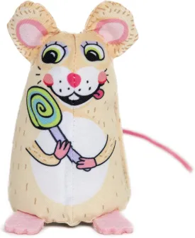 FUZZU Sweet Baby Mice, Mouse Cat Toy in with Organic Catnip (Lolli)