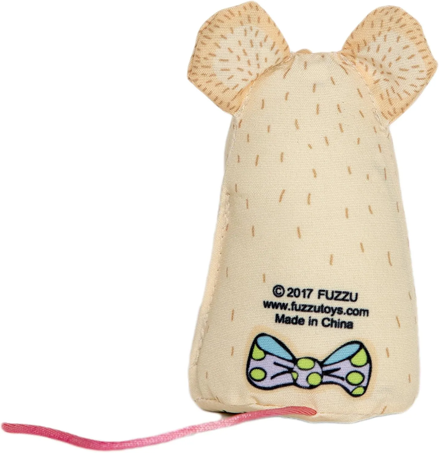 FUZZU Sweet Baby Mice, Mouse Cat Toy in with Organic Catnip (Lolli)