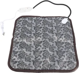 GLOGLOW Heated Dog Pet Pad, Water 3 Adjustable Temperature Cat Bed Blanket Tear Proof PU Cloth with Leather Warmth Pet Mat for Cats and Dogs (US Plug 110v)