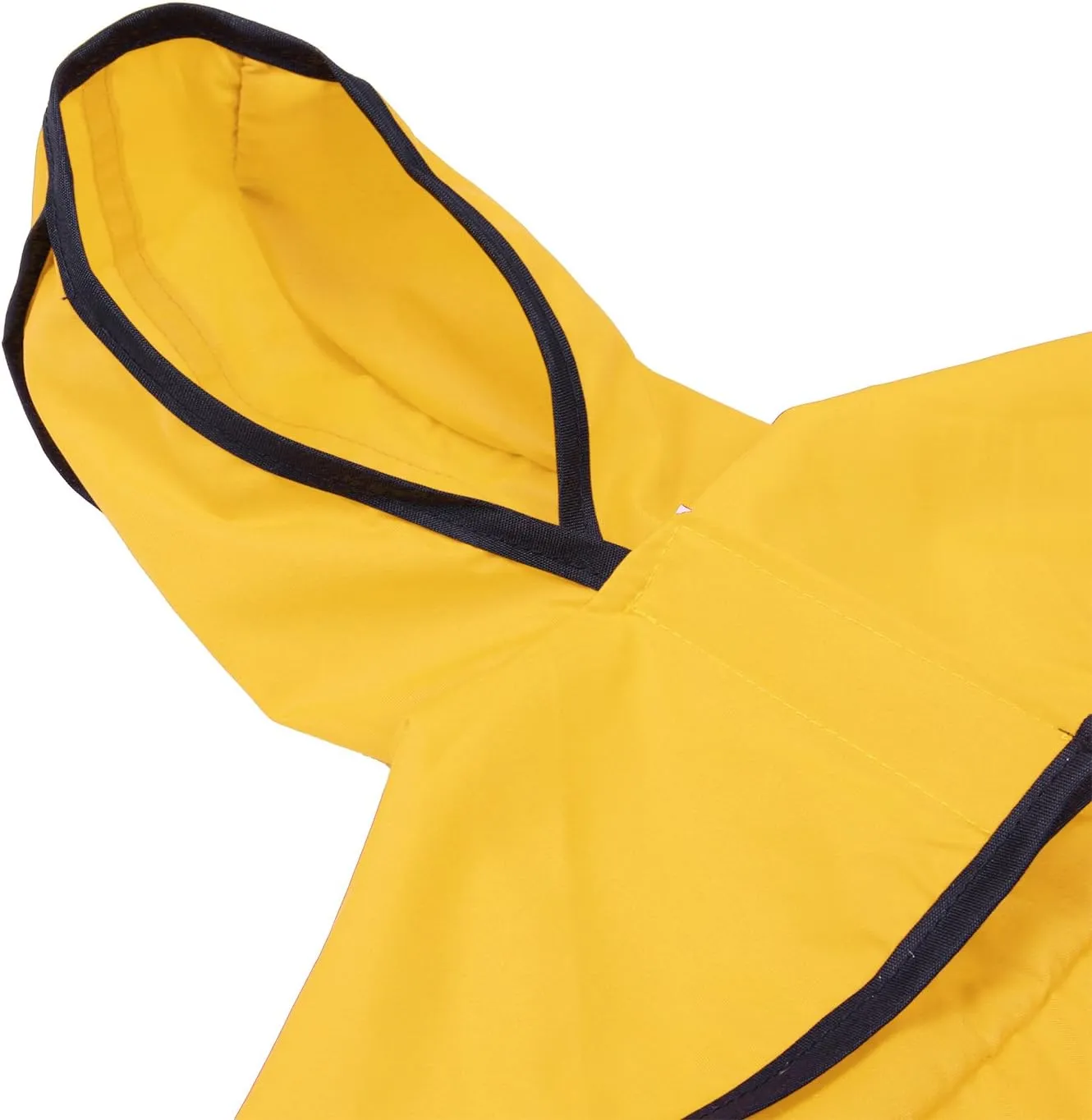 HDE Dog Raincoat Hooded Slicker Poncho for Small to X-Large Dogs and Puppies Yellow - M