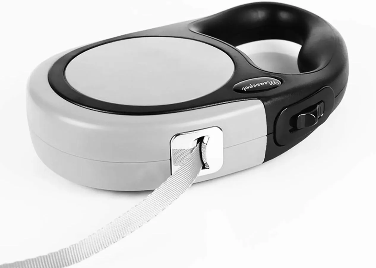 Heavy Duty Retractable Dog Leash-16ft Strong & Durable Walking Leash for S to L Dogs up to 45/115 lbs, Upgraded Lock System, Non Slip Grip, Tangle Free