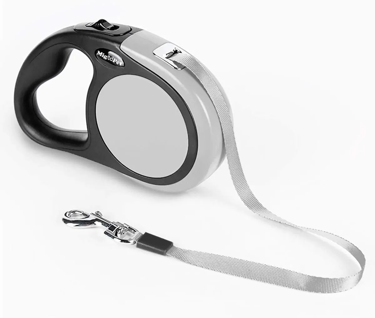 Heavy Duty Retractable Dog Leash-16ft Strong & Durable Walking Leash for S to L Dogs up to 45/115 lbs, Upgraded Lock System, Non Slip Grip, Tangle Free