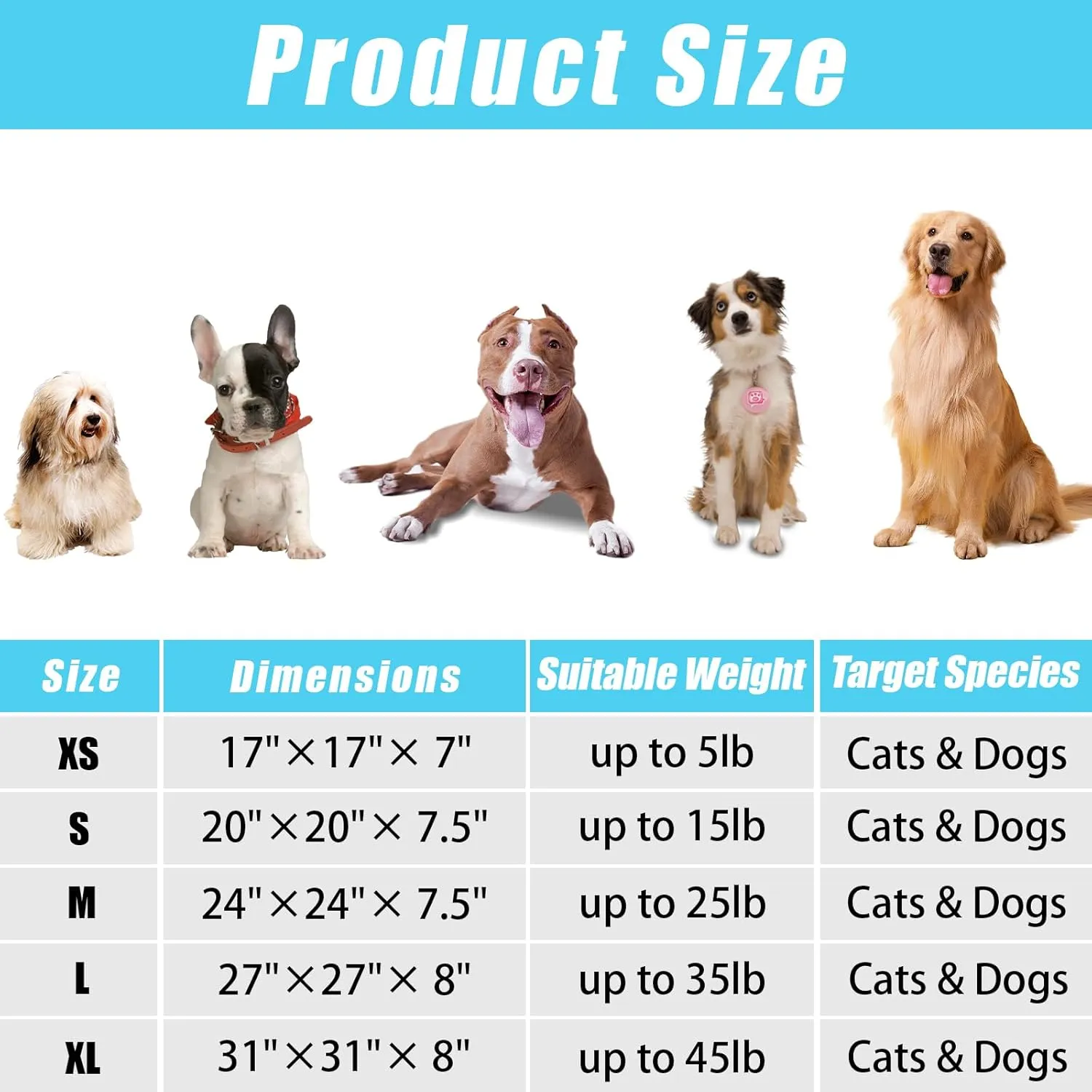 HYQ Small Dog Bed, Cat Beds for Indoor Cats, Pet Beds for Small Dogs, Fluffy Faux Fur Plush Small Dog Bed, Washable Puppy Bed with Anti-Slip Bottom, Dog Bed Small Size Dog (Gray-White, 20 Inch)