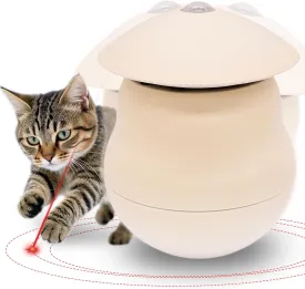 Meill cat Laser Toys, Interactive Laser cat Dog Toys, Rechargeable Tumbler Interactive Toys, 3 Adjustable Modes, 360 Irregular Rotation, Bored Indoor Cats/Dogs,ABS Resistant Grasp and bite