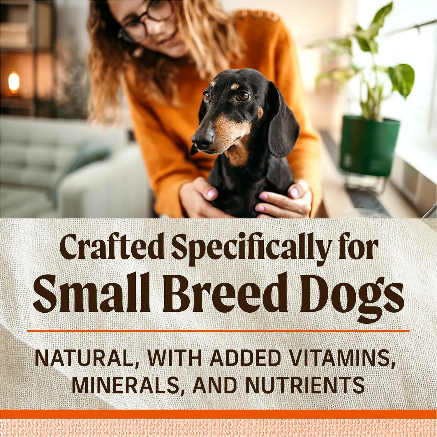 Merrick Lil Plates Grain Free Dry Dog Food For Small Dogs, Texas Beef And Sweet Potato Kibble With Raw Bites - 4.0 lb. Bag