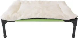 Midlee Fleece Dog Bed Topper for Dog Cot Beds (X-Large)