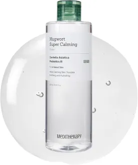 Mugwort Super Calming Toner - Korean Hydrating Toner for face, Purifying Mugwort Essence, Soothing, Calming, Refreshing Facial Toner for Oily, Dry, and Sensitive Skin, Daily Skin Care, 8.45 fl.oz