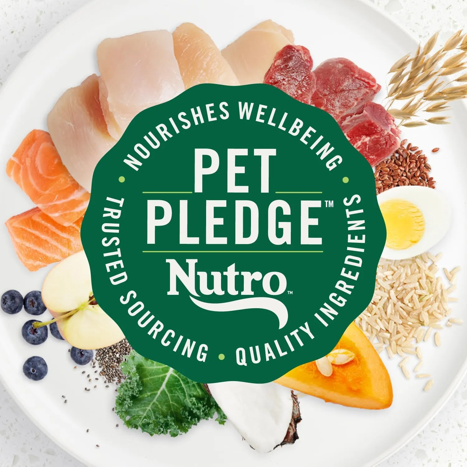 Nutro Ultra Adult Small Breed Dry Dog Food, Chicken, Lamb and Salmon Protein Trio, 12 lb. Bag