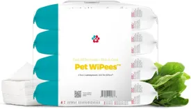 Pet Parents Pet WiPees Dog All Purpose   Skin & Coat Pet Wipes, Pet Wipes for Dogs, Dog Wipes & Puppy Wipes, Paw Wipes for Dogs (100 Count (Pack of 4), Natural)