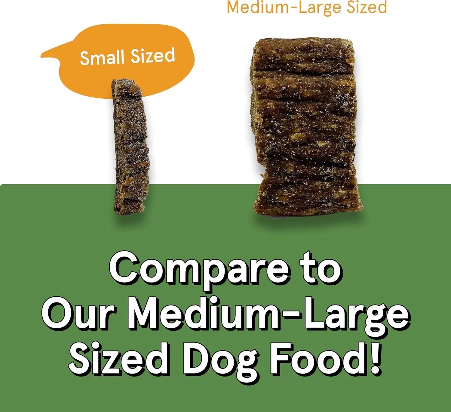 Real Meat Air Dried Cat Food & Dog Food w/Real Beef - 5oz of USA-Crafted Grain-Free Dry Dog & Cat Food Sourced from Hormone-Free, Free-Range, Grass-Fed Beef - All Natural, High Protein Pet Food