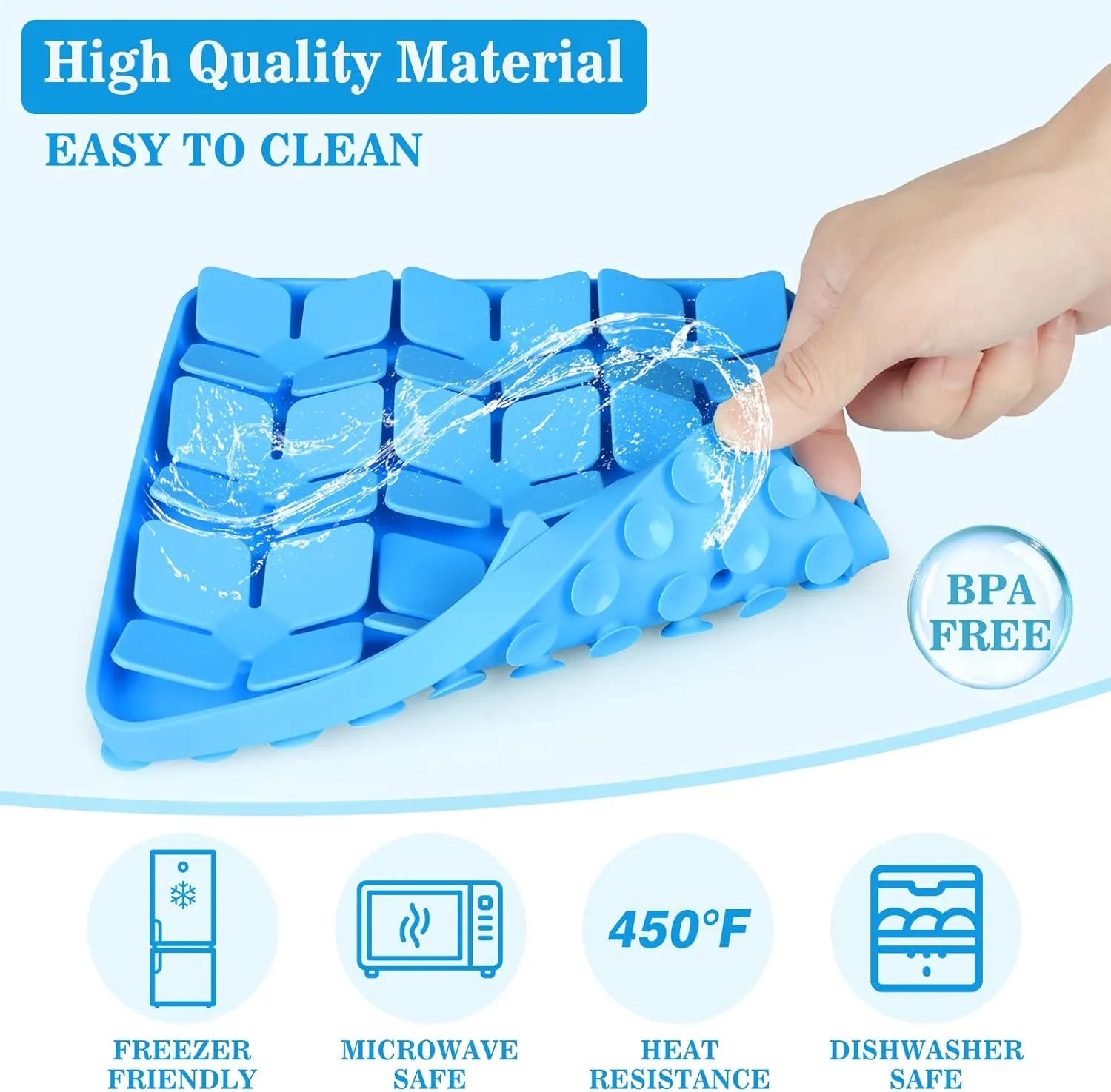 Snuffle Mat for Dogs,Silicone Interactive Dog Mat No Hurt for Dog's Nose for Smell Training and Slow Eating,Encourages Natural Foraging Skills and Stress Relief for Dog Mental Stimulation Toys